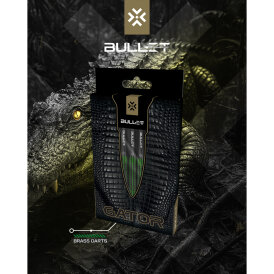Bullet Steel Darts Gator Brass  Messing Steeltip Darts Steeldart 22 g
