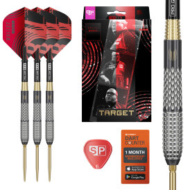 Target Steel Darts SWISS Point Stephen Bunting The Bullet G 5 Void 95% Tungsten Steeltip Dart Steeldart 25 g