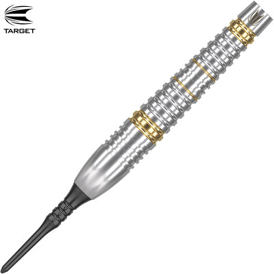 Target Soft Darts Phil Taylor Power Brass komplett Dartset Softtip Softdart 18 g / leicht bespielt