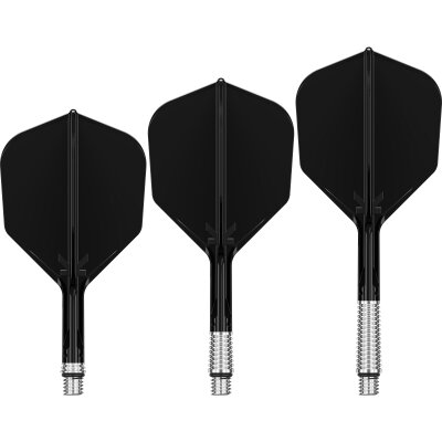 Target Dart K-Shift Flight- Schaftsystem Schwarz Standard Nr.6 M Mittel