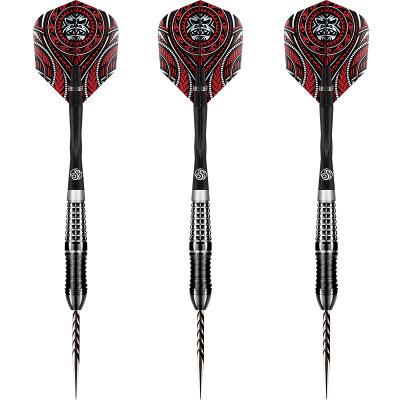 Shot Steel Darts Tribal Weapon Savage 90% Tungsten Steeltip Darts Steeldart 22 g / Verpackung beschädigt