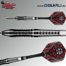 Shot Steel Darts Tribal Weapon Savage 90% Tungsten Steeltip Darts Steeldart 22 g / Verpackung beschädigt
