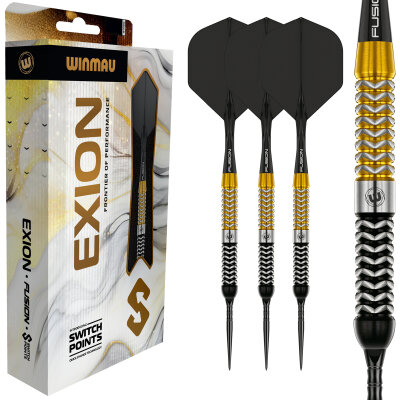 Winmau Steel Darts Switch Point Exion 90% Tungsten Steeltip Dart Steeldart 24 g / B-Ware