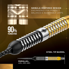 Winmau Steel Darts Switch Point Exion 90% Tungsten Steeltip Dart Steeldart 24 g / B-Ware