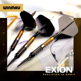 Winmau Steel Darts Switch Point Exion 90% Tungsten Steeltip Dart Steeldart 24 g / B-Ware