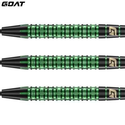Goat Dart Steel Darts Athlete Gr�n 90% Tungsten Steeltip Darts Steeldart