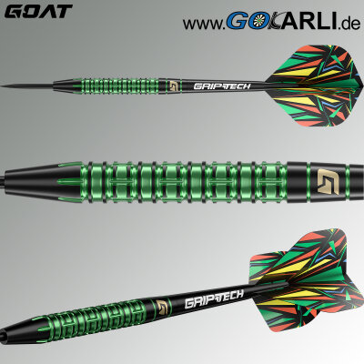Goat Dart Steel Darts Athlete Gr�n 90% Tungsten Steeltip Darts Steeldart