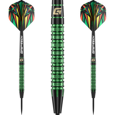 Goat Dart Steel Darts Athlete Grün 90% Tungsten Steeltip Darts Steeldart 23 g