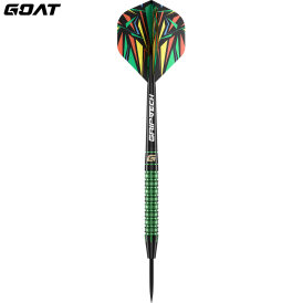 Goat Dart Steel Darts Athlete Grün 90% Tungsten Steeltip Darts Steeldart 23 g