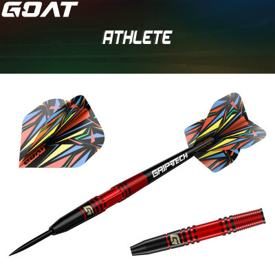 Goat Dart Steel Darts Athlete Rot 90% Tungsten Steeltip Darts Steeldart
