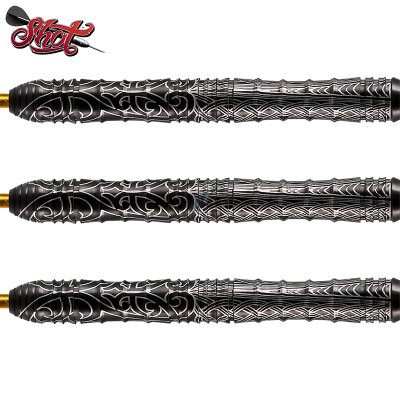 Shot Steel Darts Warrior Kapene Captain 90% Tungsten Steeltip Darts Steeldart 23 g / leicht bespielt