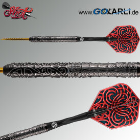 "Leicht bespielt" - Shot Steel Darts Warrior Kapene Captain 90% Tungsten Steeltip Darts Steeldart 23 g