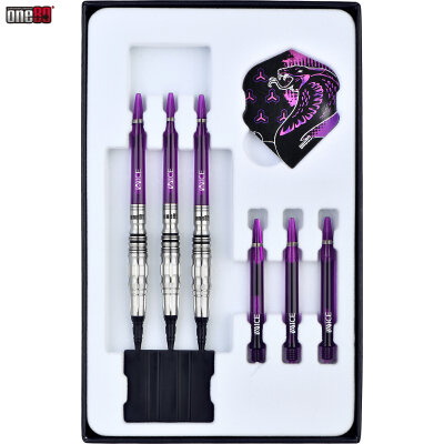 one80 Soft Dart Jelle Klaasen The Cobra V2 VHD 90% Tungsten Softtip Dart Softdart 20 g / leicht bespielt