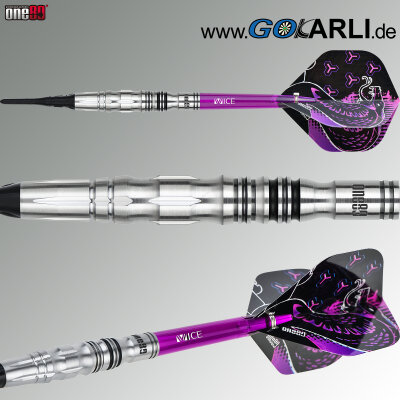 one80 Soft Dart Jelle Klaasen The Cobra V2 VHD 90% Tungsten Softtip Dart Softdart 20 g / leicht bespielt