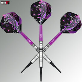 one80 Soft Dart Jelle Klaasen The Cobra V2 VHD 90% Tungsten Softtip Dart Softdart 20 g / leicht bespielt