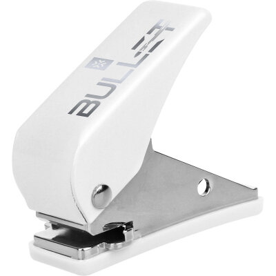 Bullet Dart Flight Puncher Flight Punch Machine Flightlocher Slot-Lock-System Weiß