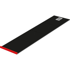 Bullet Dart Puzzle Mat zusammensteckbare Dartmatte Schwarz / Rot