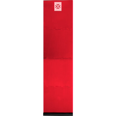 Bullet Dart Puzzle Mat zusammensteckbare Dartmatte Rot / Schwarz