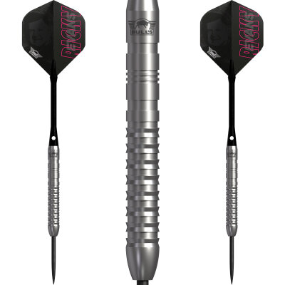 BULLS NL Steel Darts Ricky Evans E2 Edition 2 80% Tungsten The Rapid Steeltip Darts Steeldart 23 g / leicht bespielt