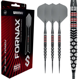 Winmau Steel Darts Switch Point Fornax Tapered 90%...