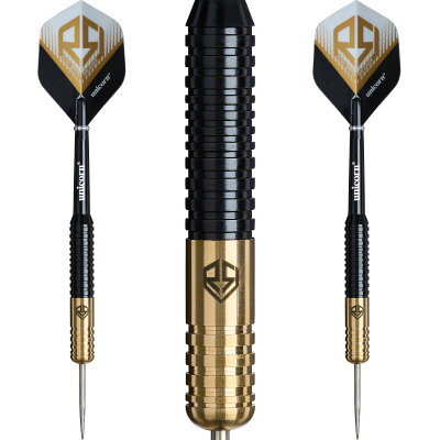 Unicorn Steel Darts Ross Smith Smudger Brass Steel Dart Steeldart Steeltip