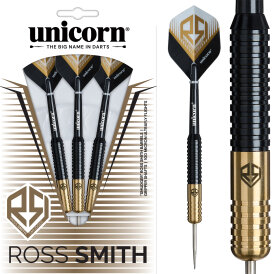 Unicorn Steel Darts Ross Smith Smudger Brass Steel Dart...