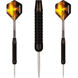 Unicorn Steel Darts Gary Anderson Black Brass P1 Steeltip Darts Steeldart 23 g