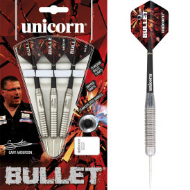 Unicorn Steel Darts Gary Anderson P1 Stainless Steel Steeltip Darts Steeldart 26 g