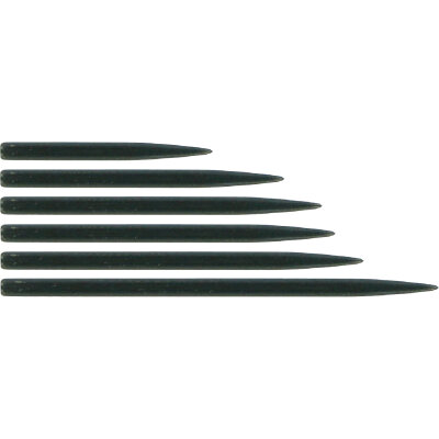 BULL�S NL Dart Points Black Dart Wechsel- Spitze Schwarz verschiedene L�ngen