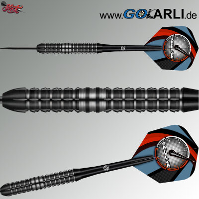 Shot Steel Darts Redline Blazed 80% Tungsten Steeltip Darts Steeldart 28 g / leicht bespielt