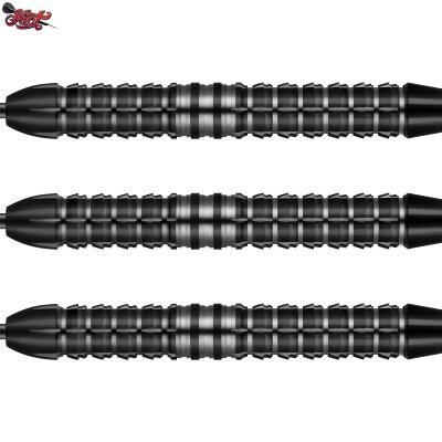 Shot Steel Darts Redline Blazed 80% Tungsten Steeltip Darts Steeldart 28 g / leicht bespielt