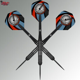 "Leicht bespielt" - Shot Steel Darts Redline Blazed 80% Tungsten Steeltip Darts Steeldart 28 g
