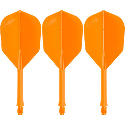 L-Style BarFlight 2BA Flight- Schaftsystem Dart Flights L3 260 Standard Neon Orange