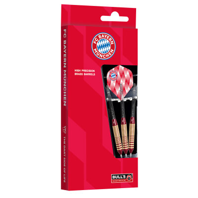 BULL�s Steel Darts FC Bayern M�nchen Brass Steeltip Darts Steeldart 21 g