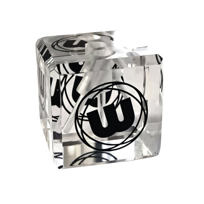 Winmau Clear Dart Holder Cube W�rfel Dart Display Stand Acryl Dartst�nder f�r 1 Dartsatz