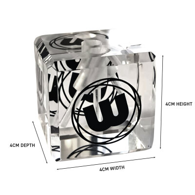 Winmau Clear Dart Holder Cube W�rfel Dart Display Stand Acryl Dartst�nder f�r 1 Dartsatz