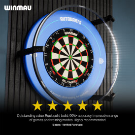 Autodarts Vantage Zählsystem Autoscoring System Electronic Score System & Winmau Plasma Dartboard Light Dartboardbeleuchtung