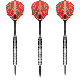 "Verpackung beschädigt" - Shot Steel Darts Warrior Taiaha 90% Tungsten Steeltip Darts Steeldart 26 g