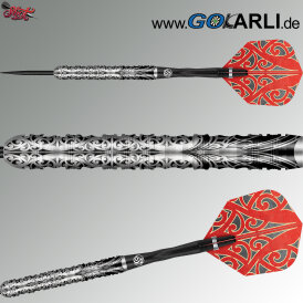 "Verpackung beschädigt" - Shot Steel Darts Warrior Taiaha 90% Tungsten Steeltip Darts Steeldart 26 g
