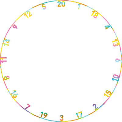 Precise180 Dart One Piece Lasercut Numern Ring Zahlenring Ersatz-Nummernring Candy