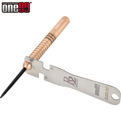 one80 Steel Darts R2 Revolution R2 Interchange Re-vamp 2,35 mm Point VHD Steeltip Dart Steeldart 22 g / stark bespielt