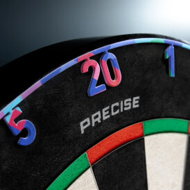 Precise180 Dart One Piece Lasercut Numern Ring Zahlenring Ersatz-Nummernring Polychrome
