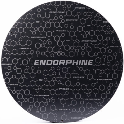 Precise180 Dart Endorphine Classic White Dartbaord Dartscheibe mit wei�em Nummeriring inkl. 4 Magnethaltern