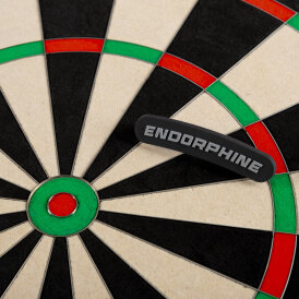 Precise180 Dart Endorphine Dartbaord Dartscheibe inkl. 4 Magnethaltern Element Fire