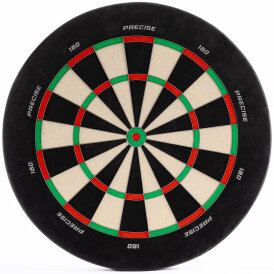 Precise180 Dart Endorphine Dartbaord Dartscheibe inkl. 4 Magnethaltern Hunting Green