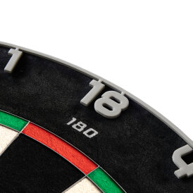Precise180 Dart Endorphine Dartbaord Dartscheibe inkl. 4 Magnethaltern Samurai Nordic Grey
