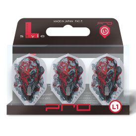 L-Style Champagne Signature Dart Flights Ryan Searle v4  - Weiß Klar L1PRO