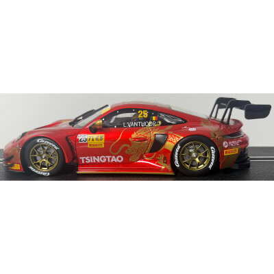 DSM - RC Flexibler Slotcar Spoiler kompatibel zu Carrera Digital 124 Porsche 911 GT3 R ab 2025