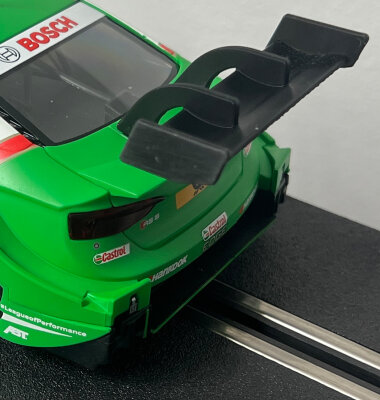 DSM - RC Flexibler Slotcar Spoiler kompatibel zu Carrera Digital 124 Audi RS5 DTM