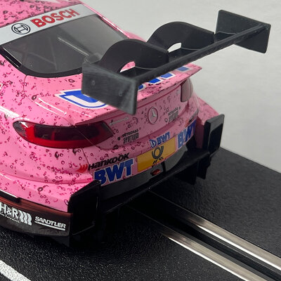 DSM - RC Flexibler Slotcar Spoiler kompatibel zu Carrera Digital 124 Mercedes C63 DTM